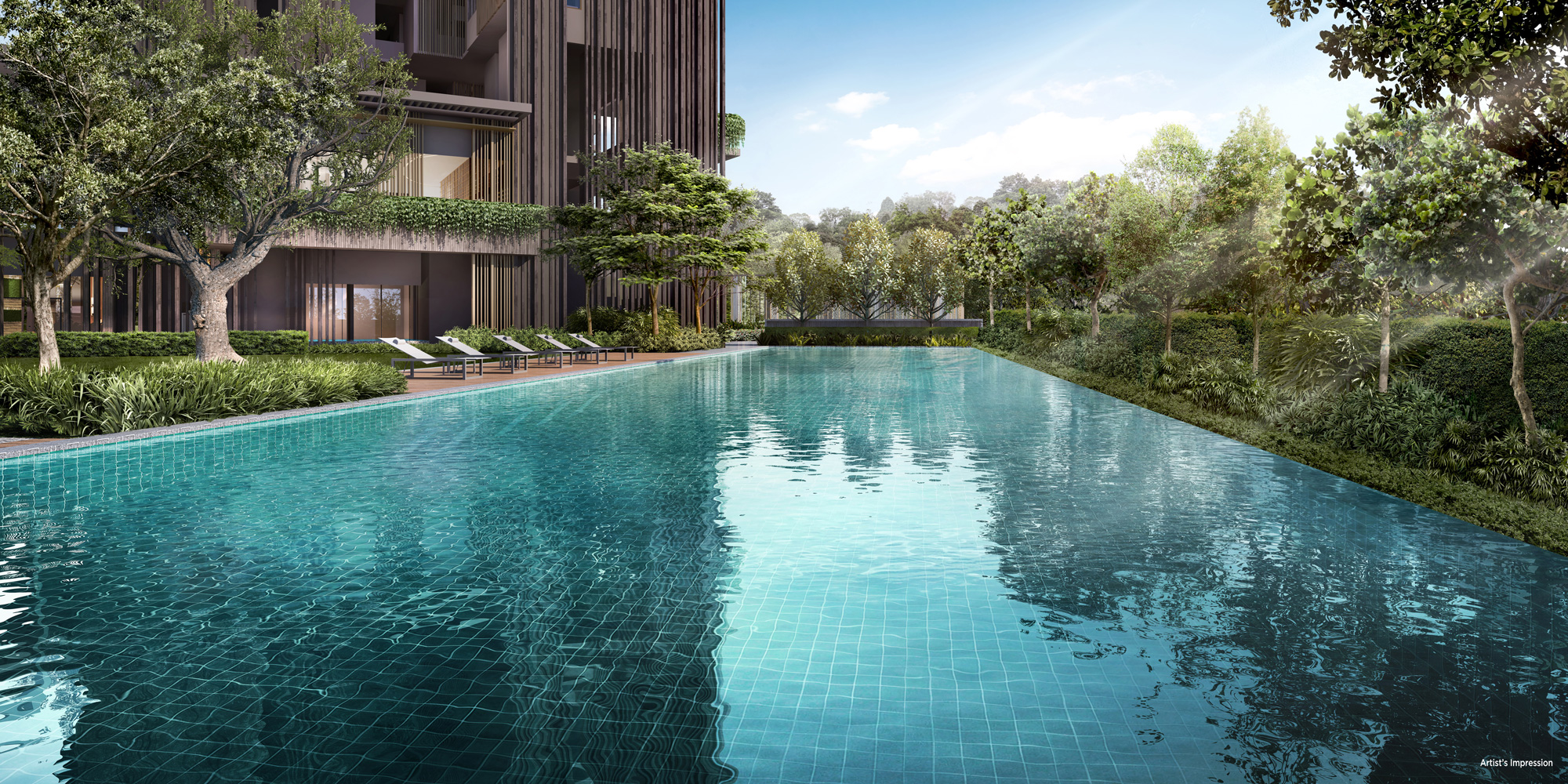 The Avenir Condo 50m Lap Pool