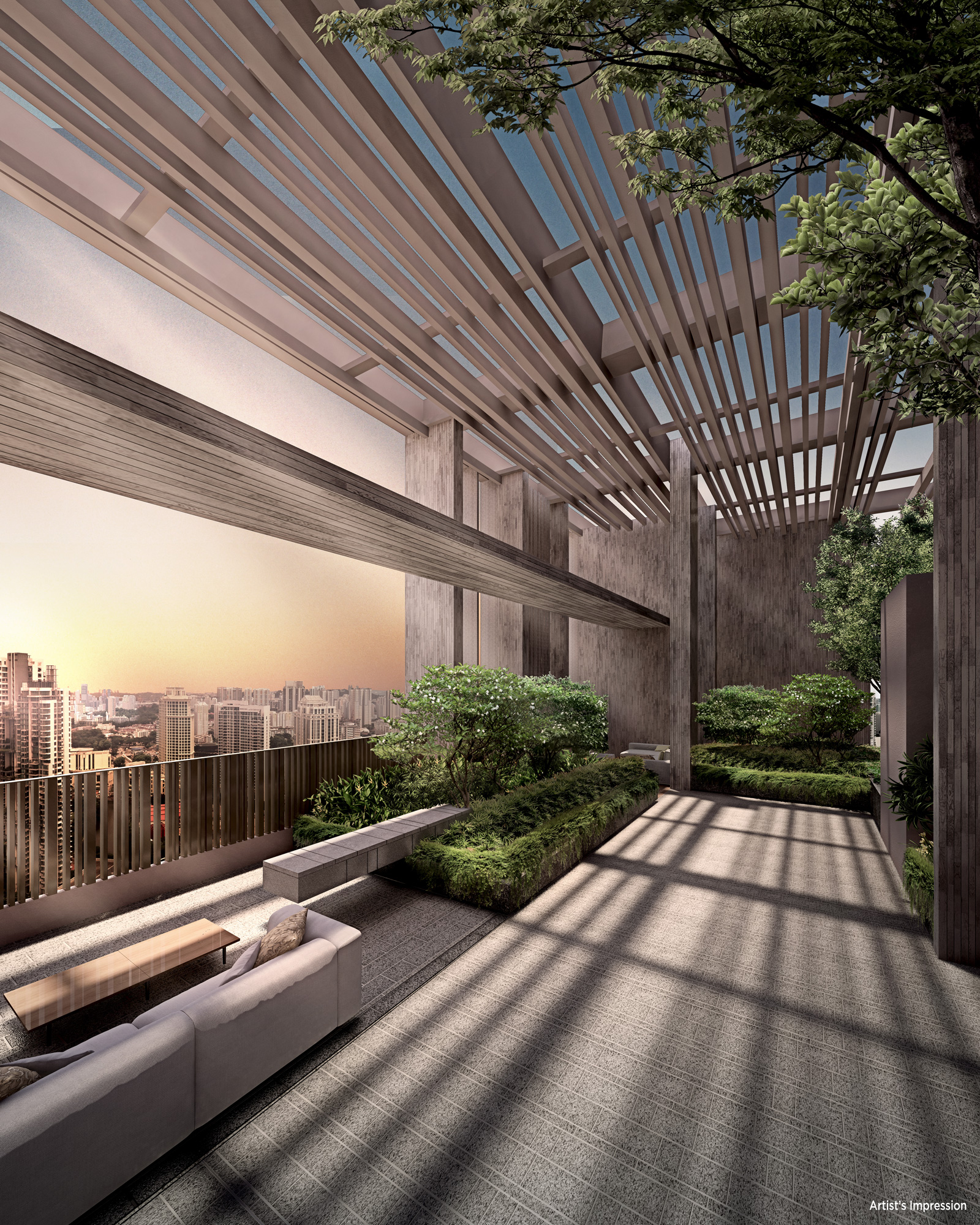 The Avenir Condo Roof Garden