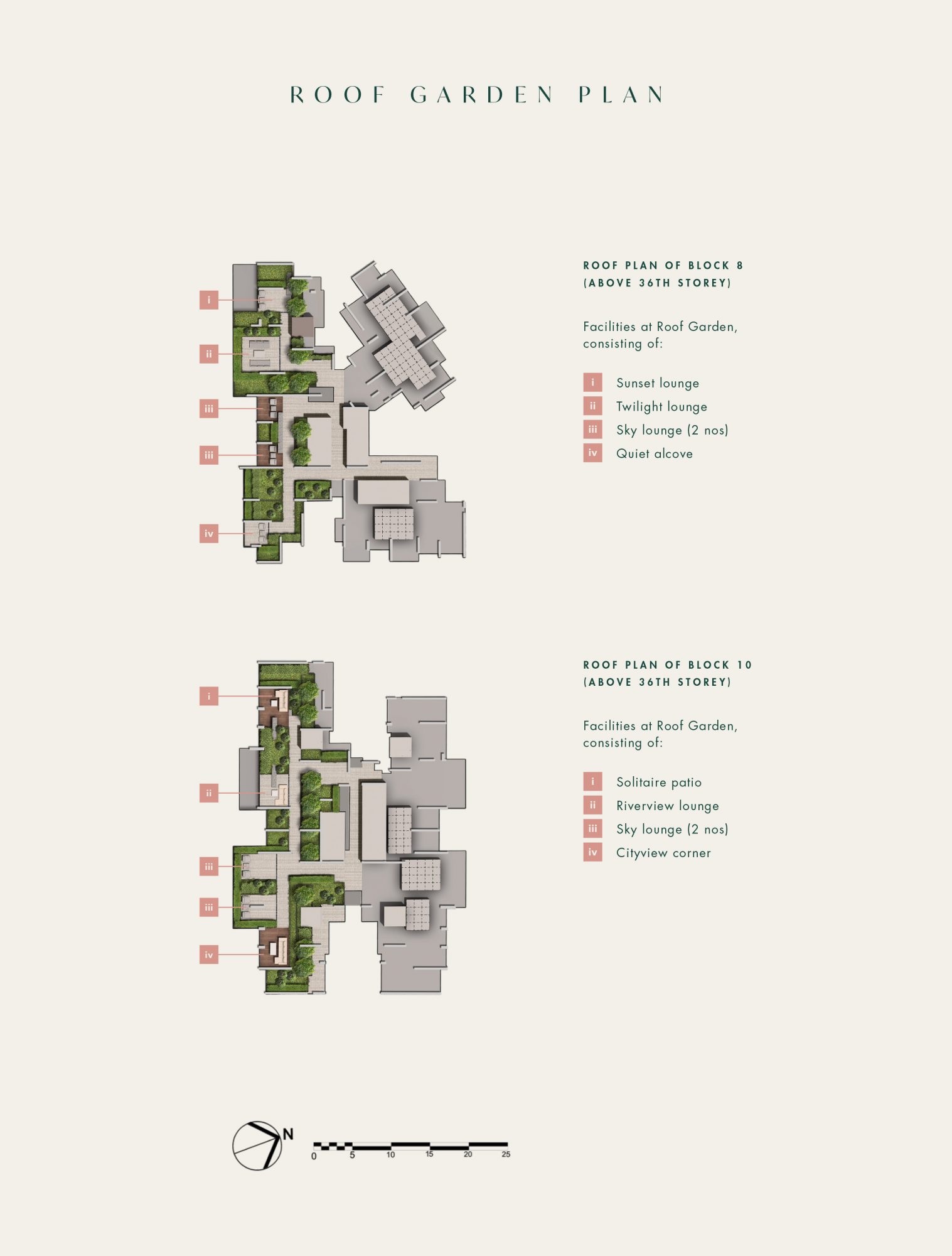 The Avenir Condo Roof Garden Plan